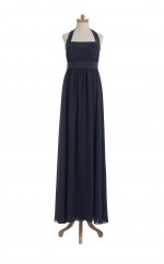 Chiffon Eine Linie/Prinzessinhalter langes Brautjungfernkleid (GBSD003)