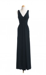Chiffon Eine Linie/Prinzessin V-Ausschnitt Long Brautjungferkleid (GBSD010)