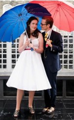 Marilyn Monroe Gurte Einfache Rockabilly 50er Stil Plus Größe Hochzeitskleid GBWD143