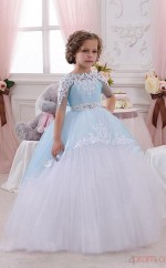 Ballkleid Halbarm Kinder Ballkleid Für Mädchen CH0101