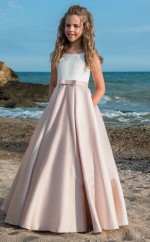 Mädchen Bodenlangen Partykleid Stralia Kinder Festzug Kleider Chk072