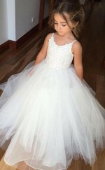 Mädchen Bodenlangen Partykleid Stralia Kinder Festzug Kleider Chk073