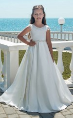 Mädchen Bodenlangen Partykleid Stralia Kinder Abendkleid Chk076