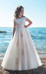 Mädchen Bodenlangen Partykleid Stralia Kinder Abendkleid Chk082