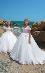 Mädchen Bodenlanges Partykleid Stralia Kinder Gelegenheitskleid Chk086