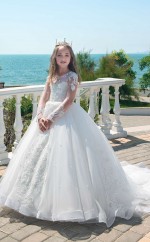 Mädchen Bodenlanges Partykleid Stralia Kinder Gelegenheitskleid Chk087