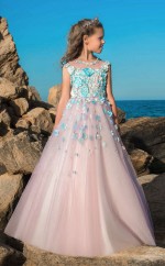 Mädchen Bodenlanges Partykleid Stralia Kinder Gelegenheitskleid Chk091