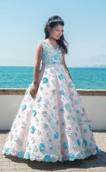 Mädchen Bodenlanges Partykleid Stralia Kinder Gelegenheitskleid Chk093