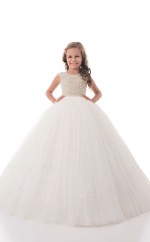 Mädchen Bodenlangen Partykleid Stralia Kinder Weihnachtskleid Chk122