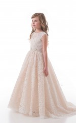 Mädchen Bodenlangen Partykleid Stralia Kinder Weihnachtskleid Chk123