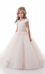 Mädchen Bodenlangen Partykleid Stralia Kinder Weihnachtskleid Chk129