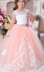 Blumenmädchenkleid für Kinder zur Hochzeit und Tanzparty GCHK202