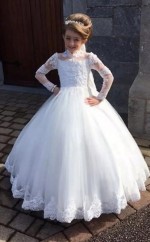 Blumenmädchenkleid für Kinder zur Hochzeit und Tanzparty GCHK210