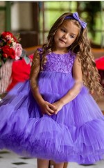 Blumenmädchenkleid für Kinder zur Hochzeit und Tanzparty GCHK217