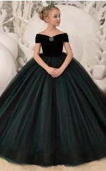 Blumenmädchenkleid für Kinder zur Hochzeit und Tanzparty GCHK218