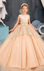 Blumenmädchenkleid für Kinder zur Hochzeit und Tanzparty GCHK224