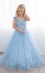 Prinzessinkleid Kinder Abendkleider Partykleid 2-12 Jahre GCHK233