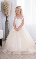 Prinzessinkleid Kinder Abendkleider Partykleid 2-12 Jahre GCHK234