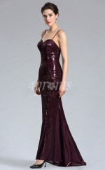 GEBD024 Paillettenbänder Trauben Brautjungfernkleider