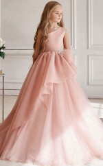Rosa Kinder-Abendkleid GJFGD081