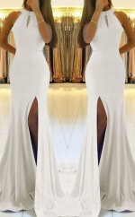 Mantel Halfter Zug Mit Rüschen Satin Kleid JTC10703