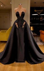 Schwarze Schatz Lange Abendkleider REALS158