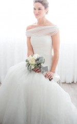 Meerjungfrau Schulterfreies Brautkleid Aus Tüll Prinzessin Brautkleid Twa4942