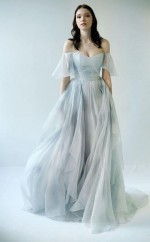 Schulterfrei Einzigartiges Design Beliebteste Lange Brautkleid Brautkleider Twa5002