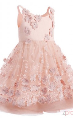 A-linie ärmelloses Kinder Ballkleid Für Mädchen CH0123