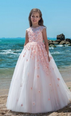 Mädchen Bodenlanges Partykleid Stralia Kinder Gelegenheitskleid Chk089