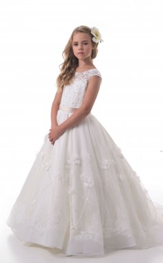 Mädchen Bodenlangen Partykleid Stralia Kinder Neujahrskleid Chk110