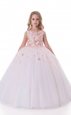 Mädchen Bodenlangen Partykleid Stralia Kinder Weihnachtskleid Chk128