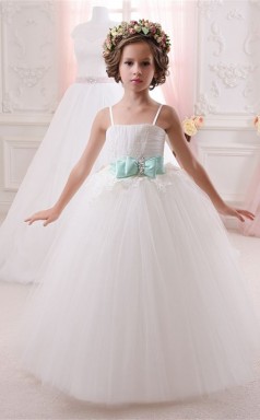 Tüll, Spitze Prinzessin Träger ärmelloses Brautkleid Chk147