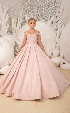 Blumenmädchenkleid für Kinder zur Hochzeit und Tanzparty GCHK196