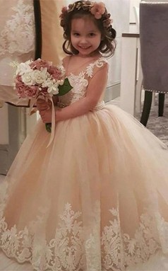 Prinzessinkleid Kinder Abendkleider Partykleid 2-12 Jahre GCHK236