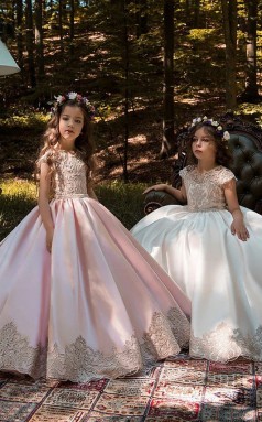 Prinzessinkleid Kinder Abendkleider Partykleid 2-12 Jahre GCHK237