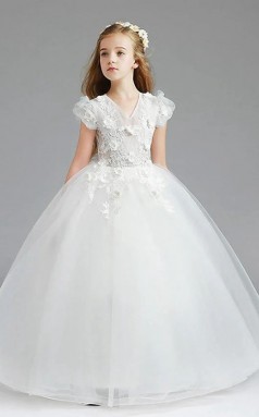 Prinzessinkleid Kinder Abendkleider Partykleid 2-12 Jahre GCHK241