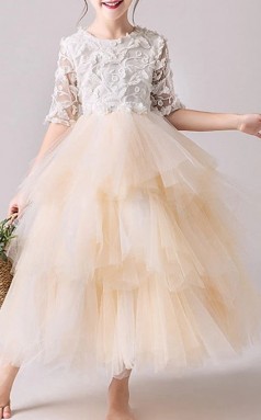 Prinzessinkleid Kinder Abendkleider Partykleid 2-12 Jahre GCHK244