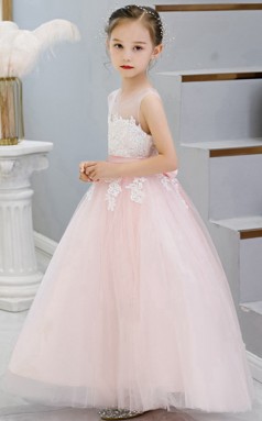 Rosa Kinder-Abendkleid GJFGD084