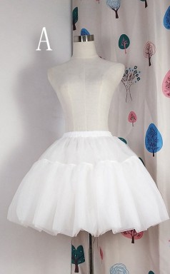 Unterrrock Petticoat für kurzes Brautkleid