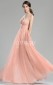 GEBD005 Träger Korallen Brautjungfernkleider